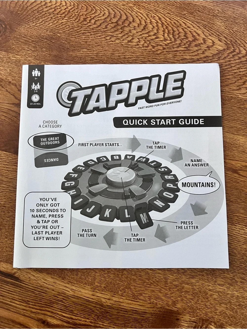 Tapple Fast Word Game